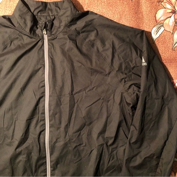 Adidas Climastorm Golf Jacket Mens size Medium Black - Picture 5 of 10